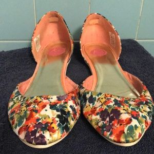 Floral flats